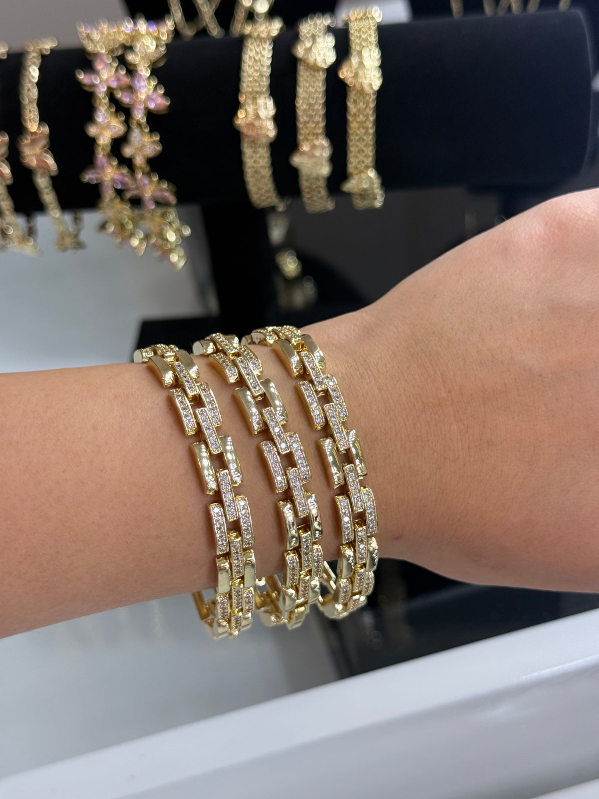 Crystal Link Bracelet
