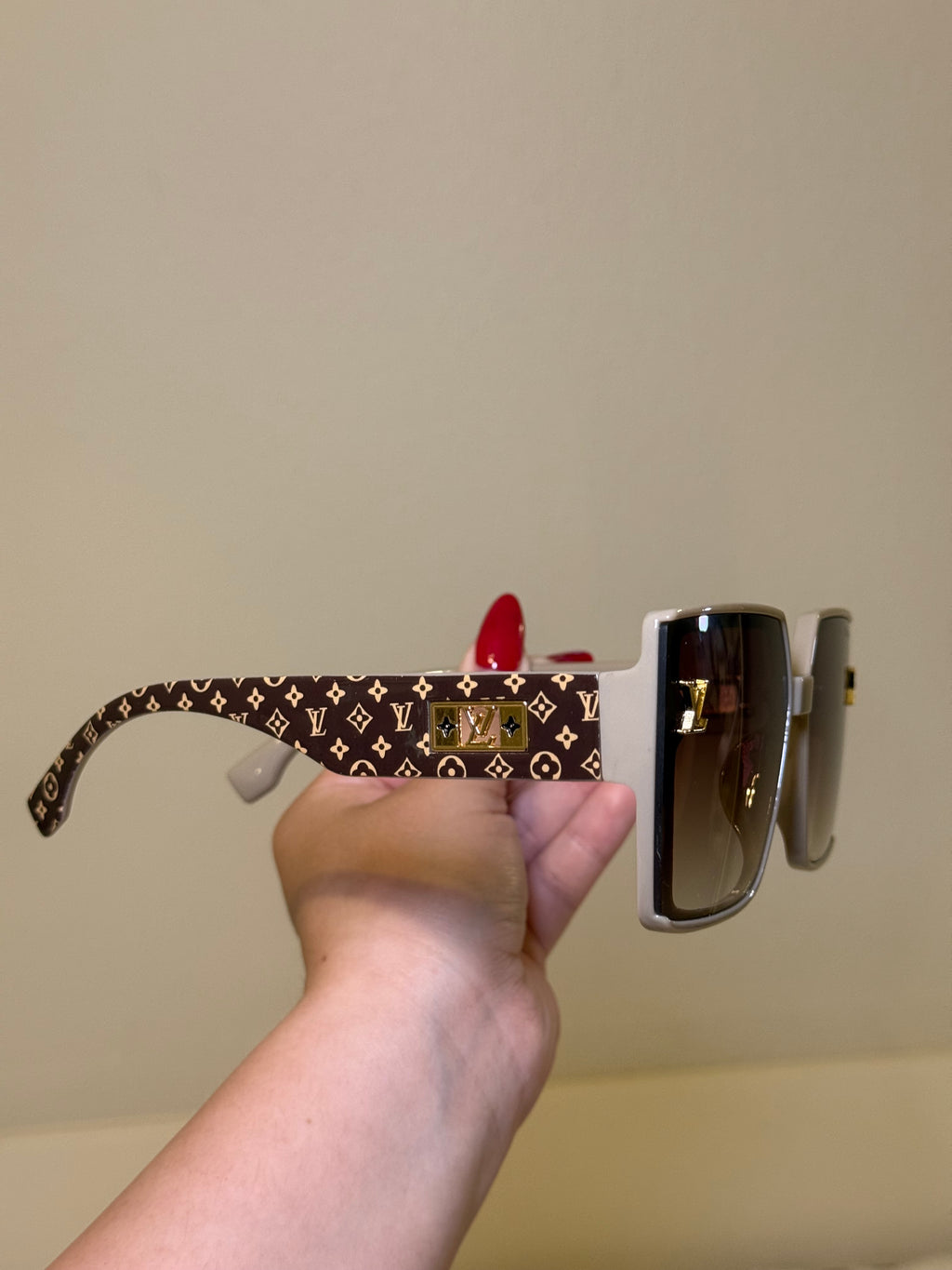 Brown monogram sunglasses