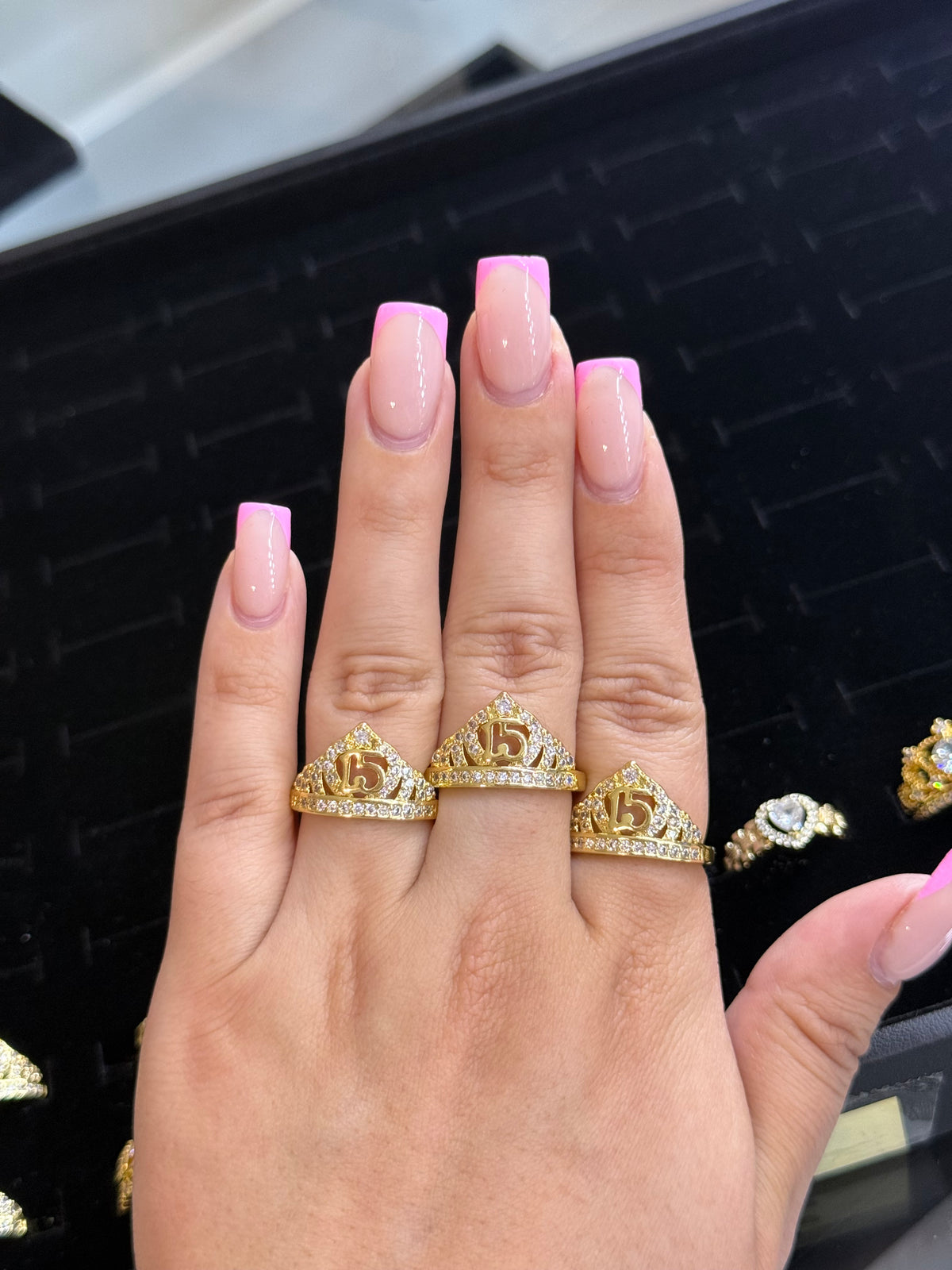 Royal XV Crown Ring