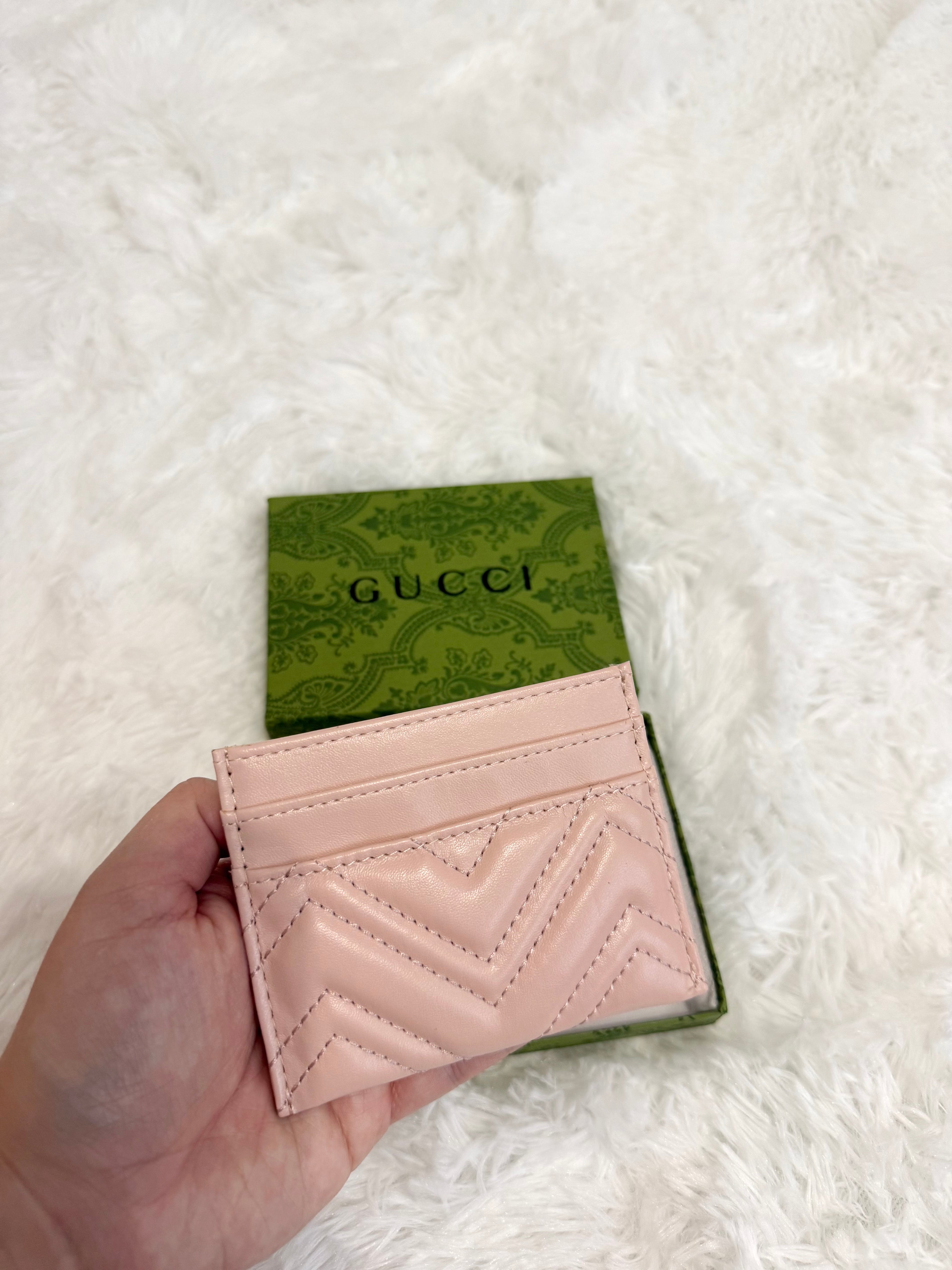 GG light pink card holder