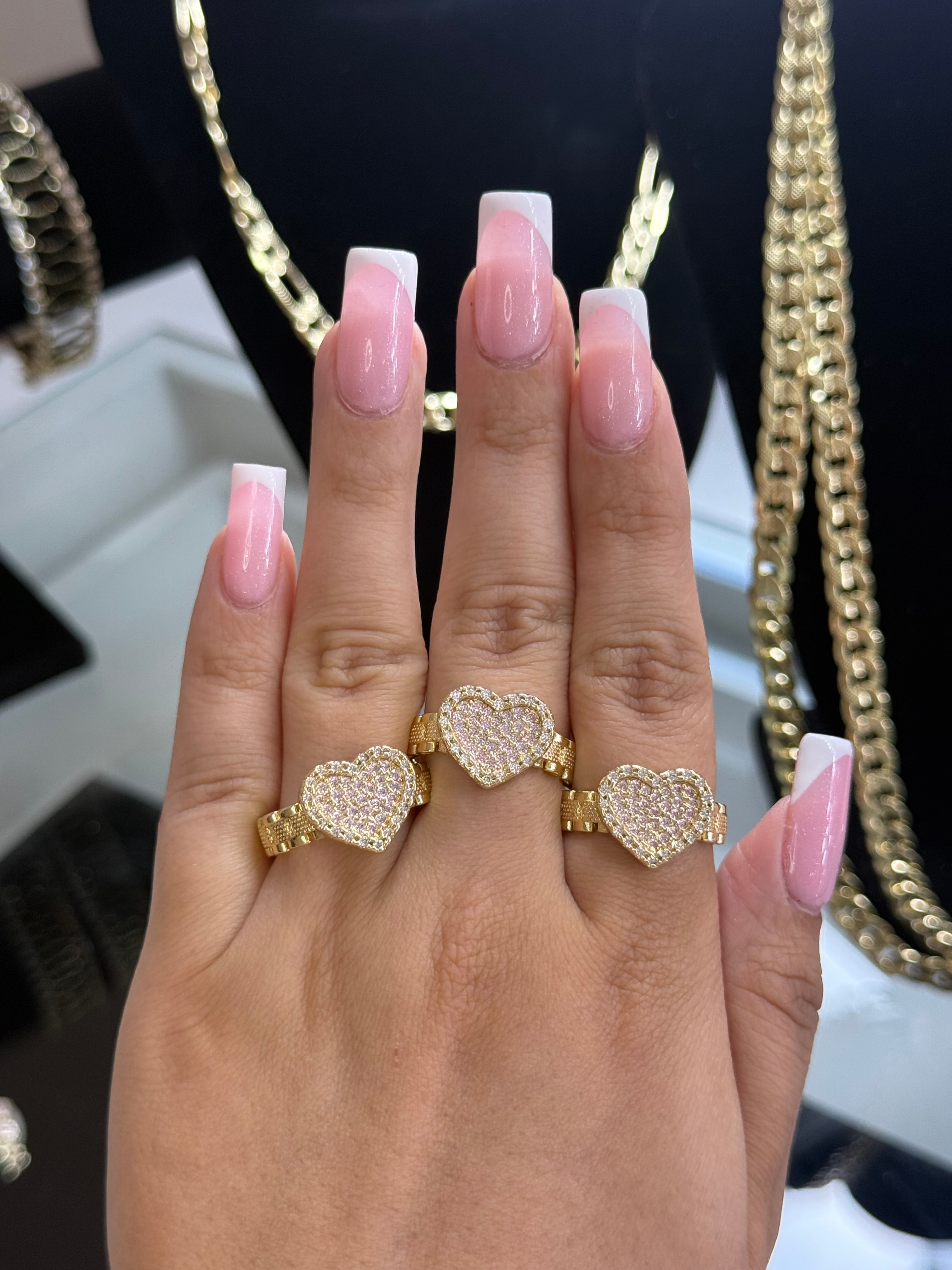 The Amour Heart Ring