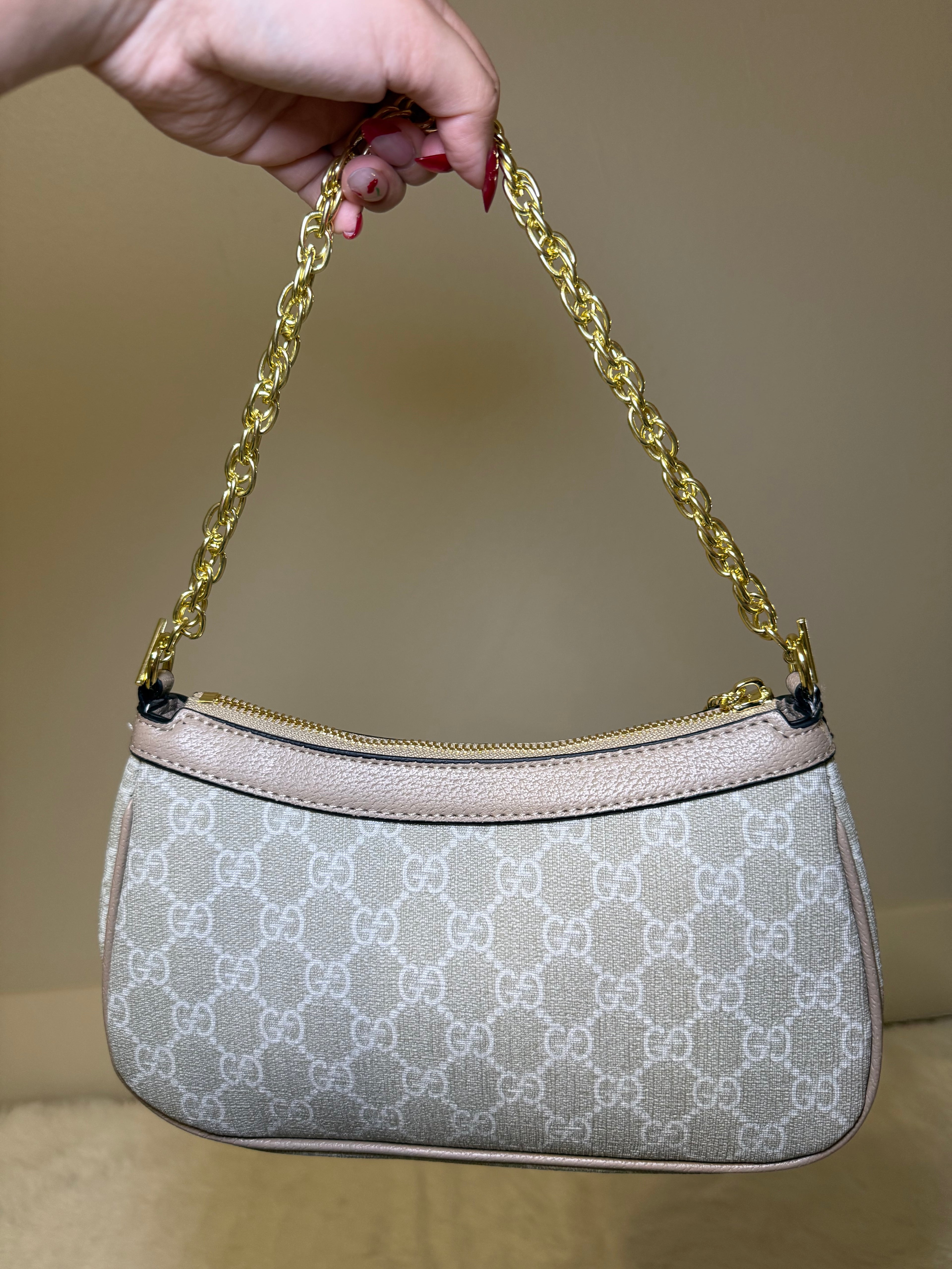 GG cream nude bag