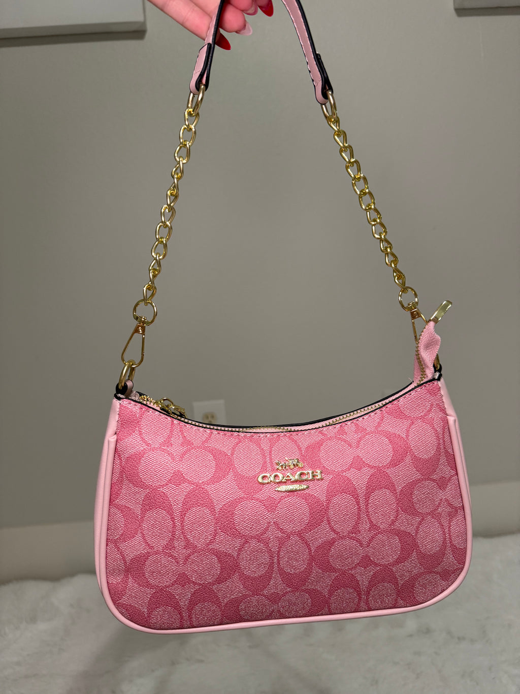 C pink small purse
