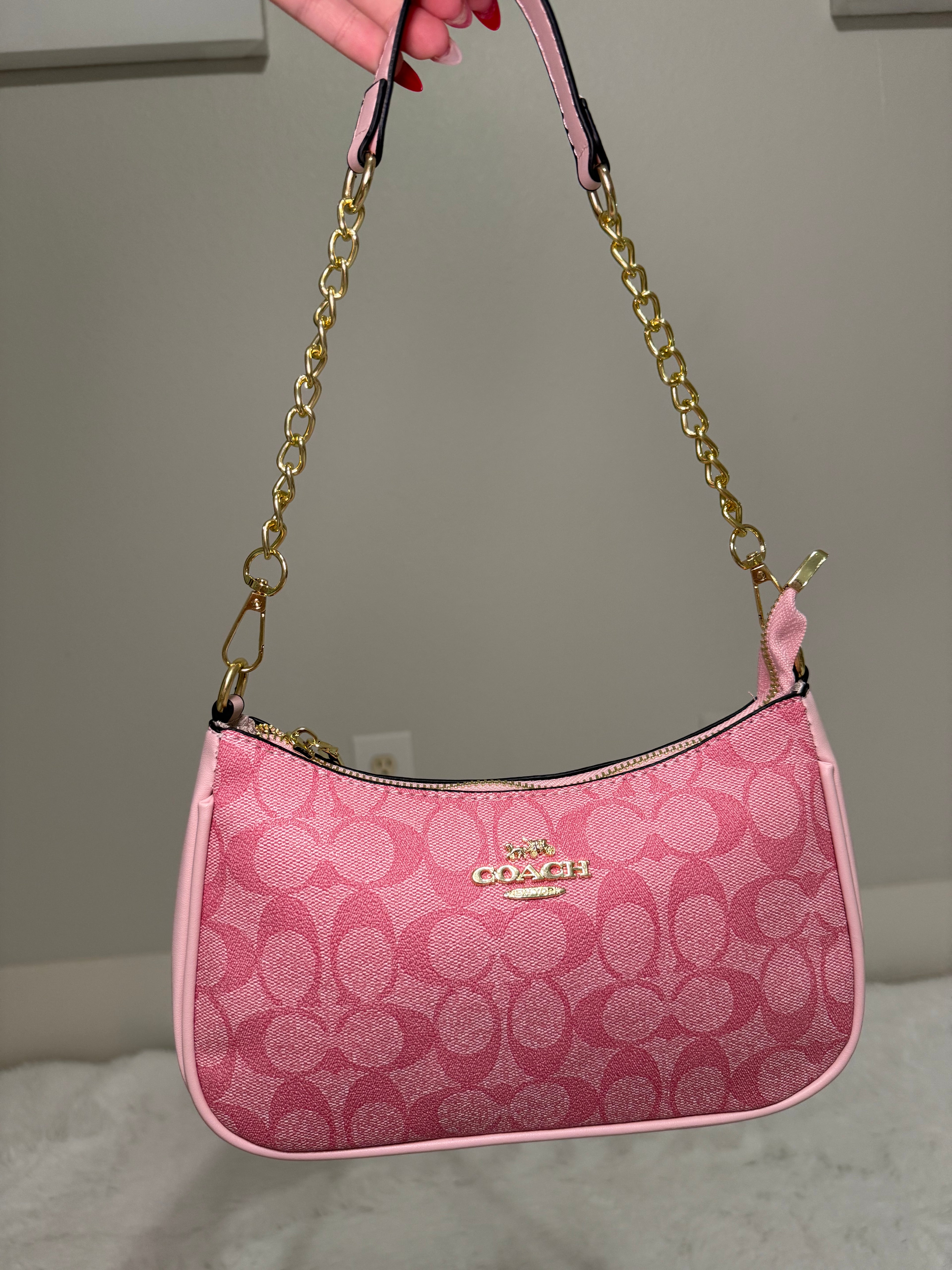 C pink small purse