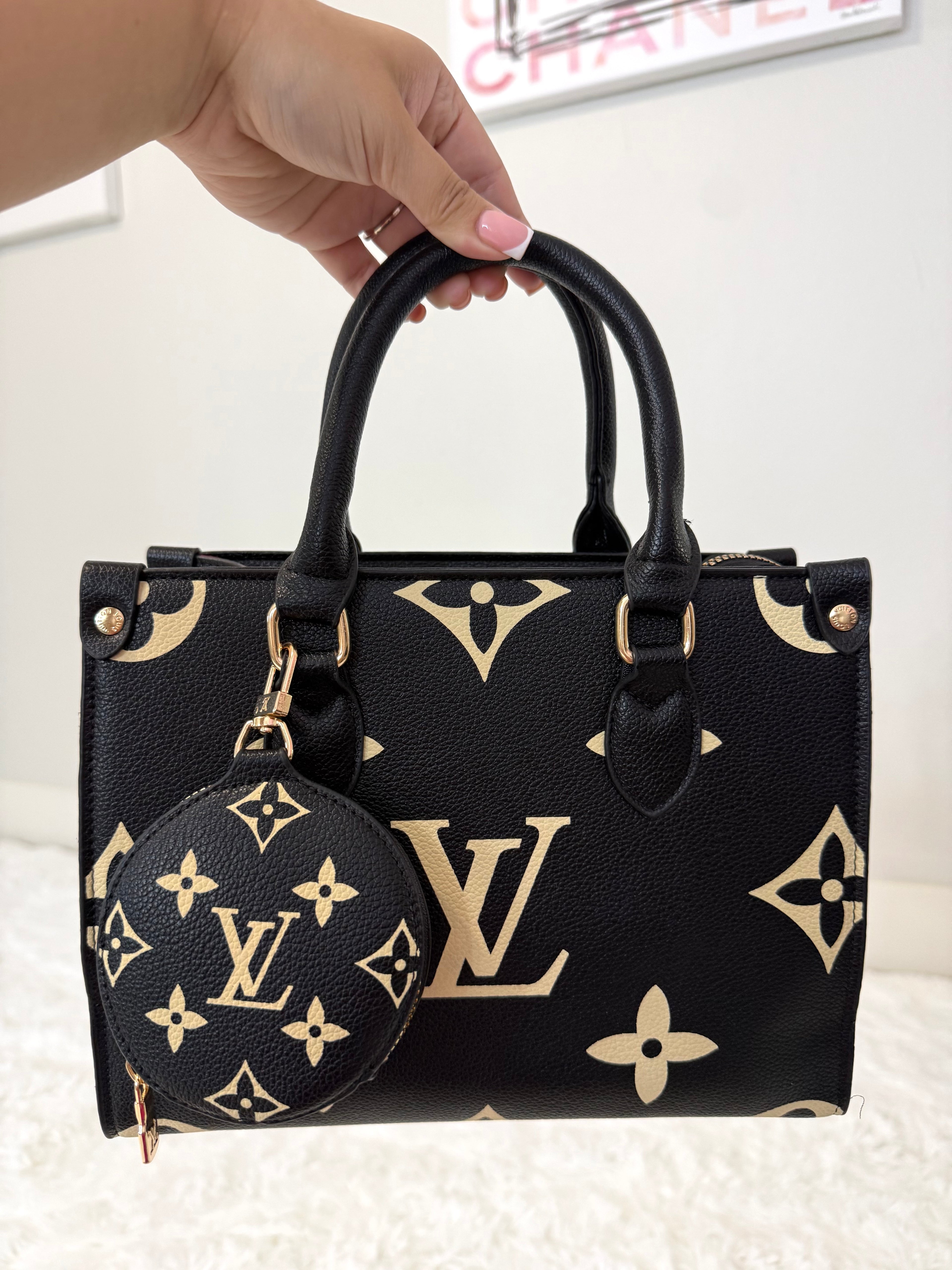 Statement Top Handle Bag