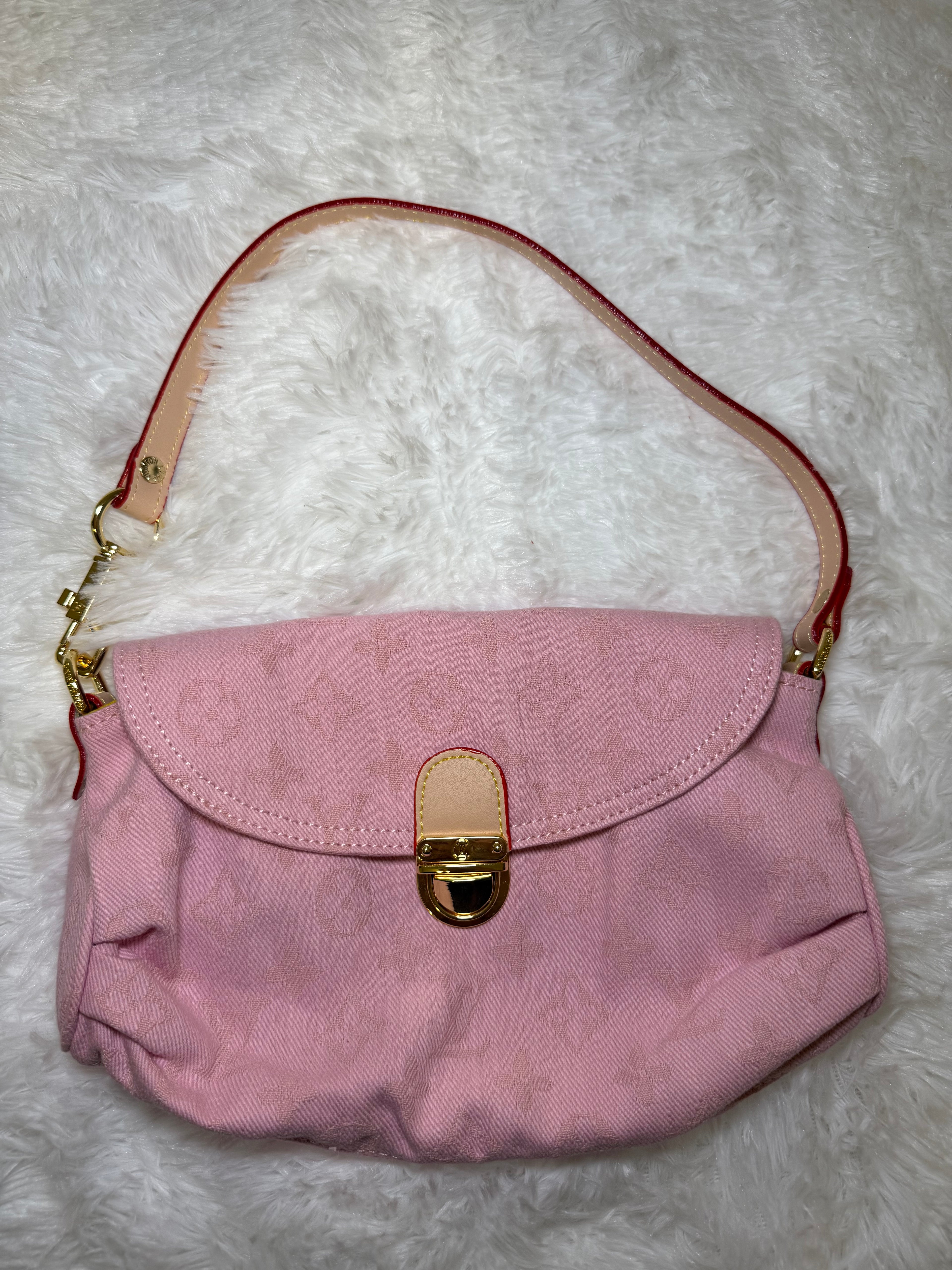 Pink lv bag