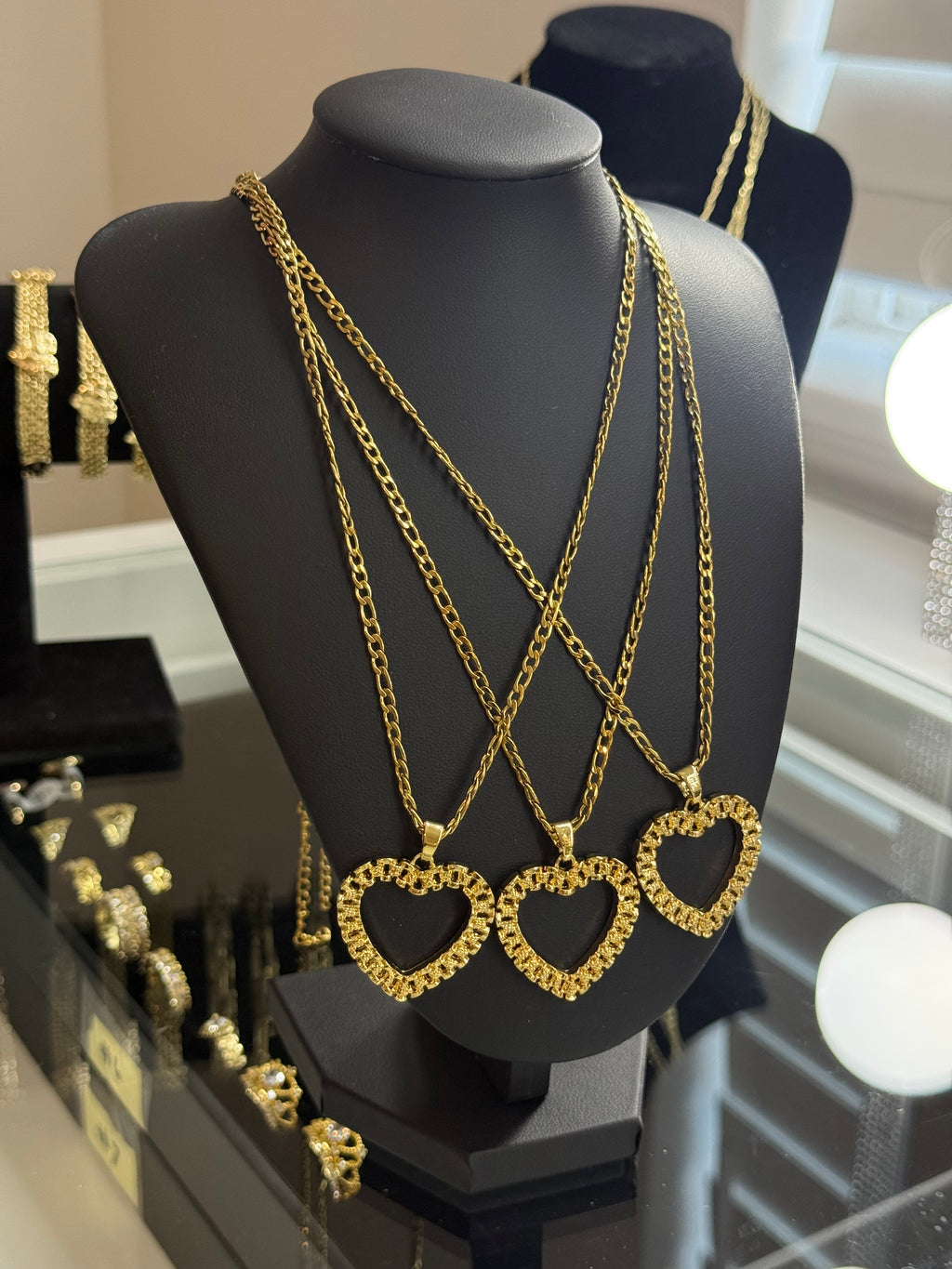Golden Heart Necklace