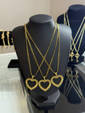 Golden Heart Necklace