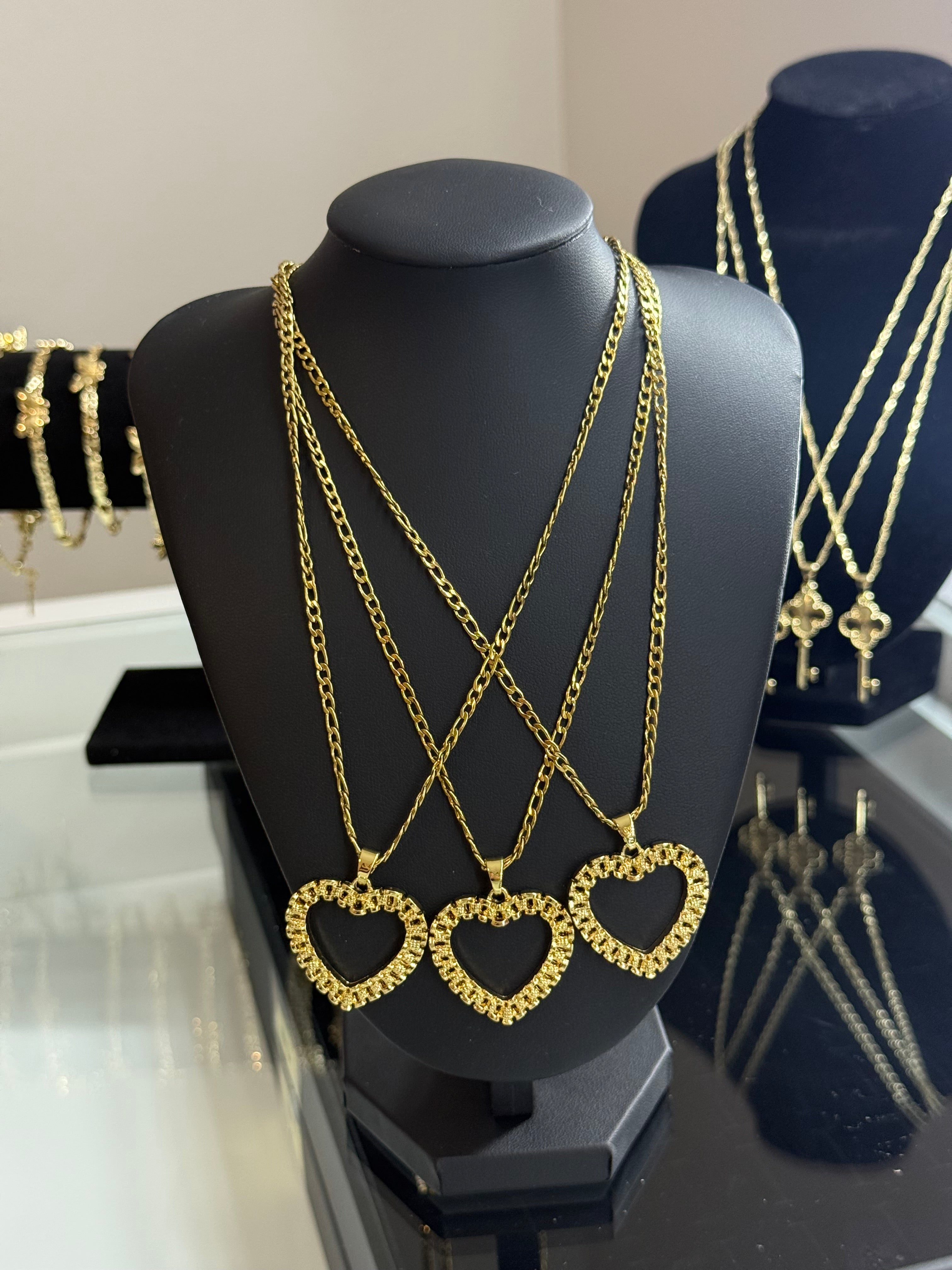 Golden Heart Necklace