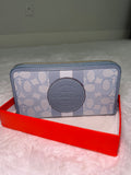 C light blue wallet