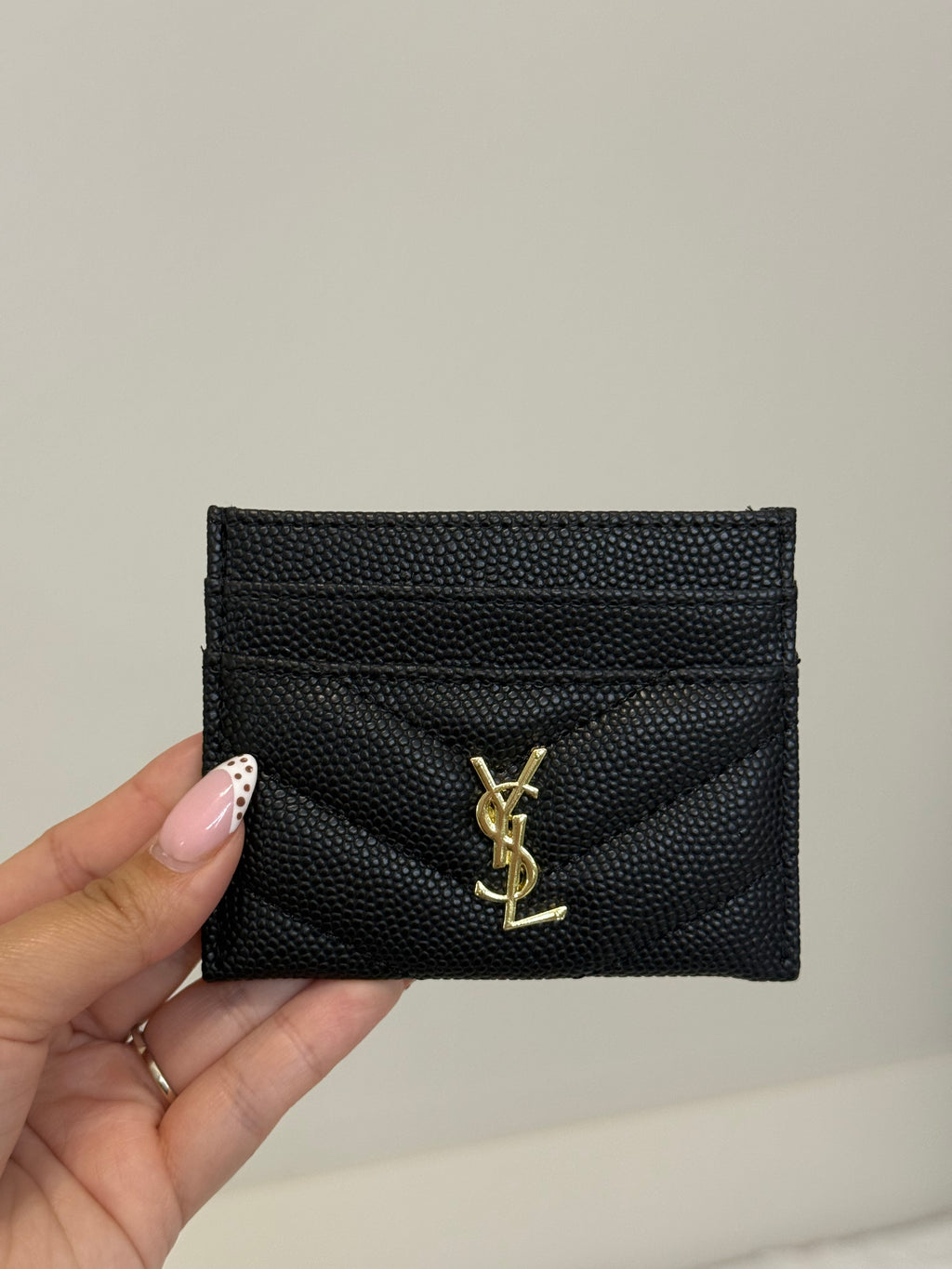 Glam Gold Detail Wallet