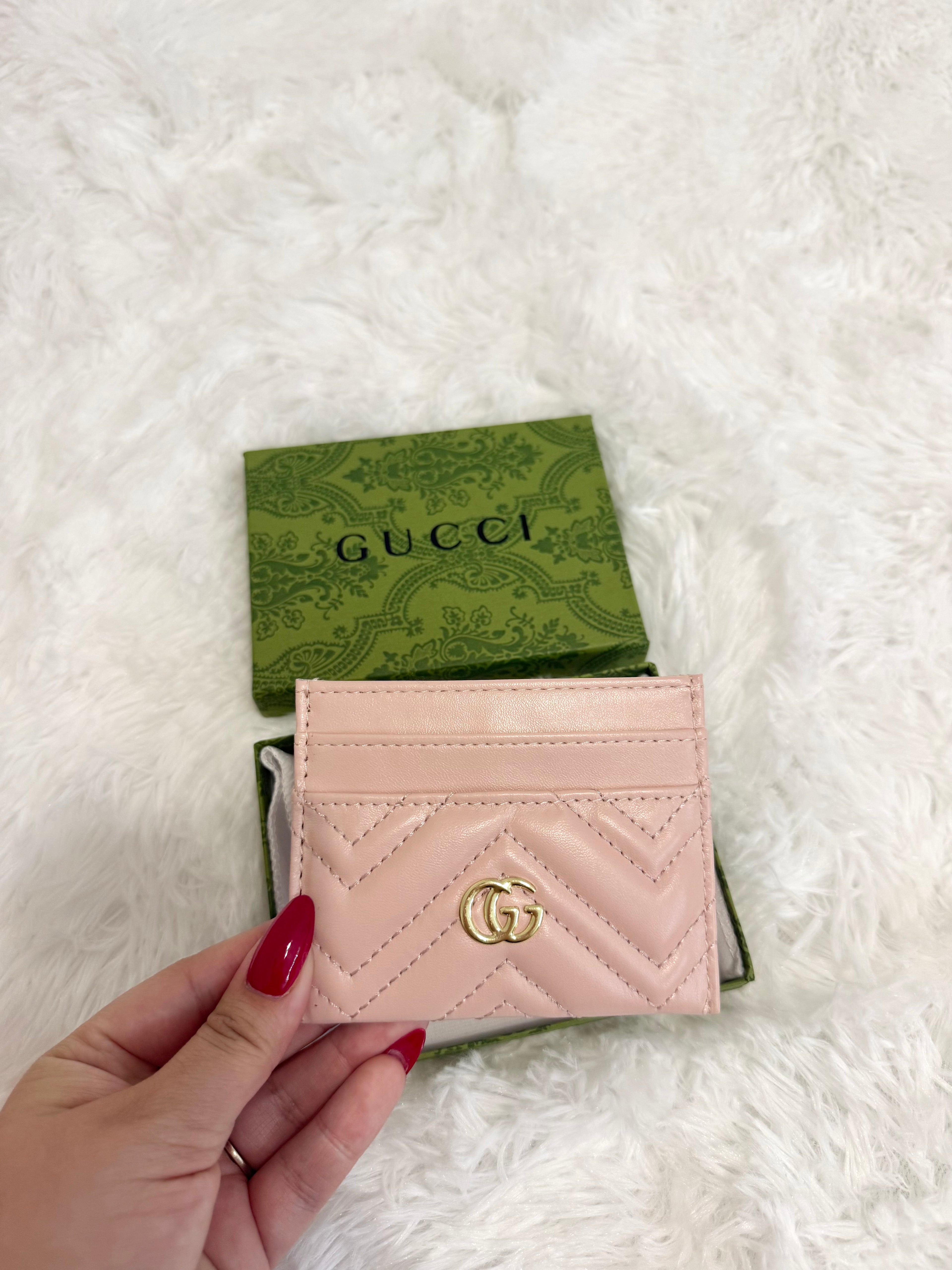 GG light pink card holder