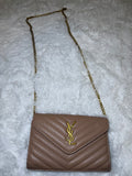 Luxe Chevron Chain Bag