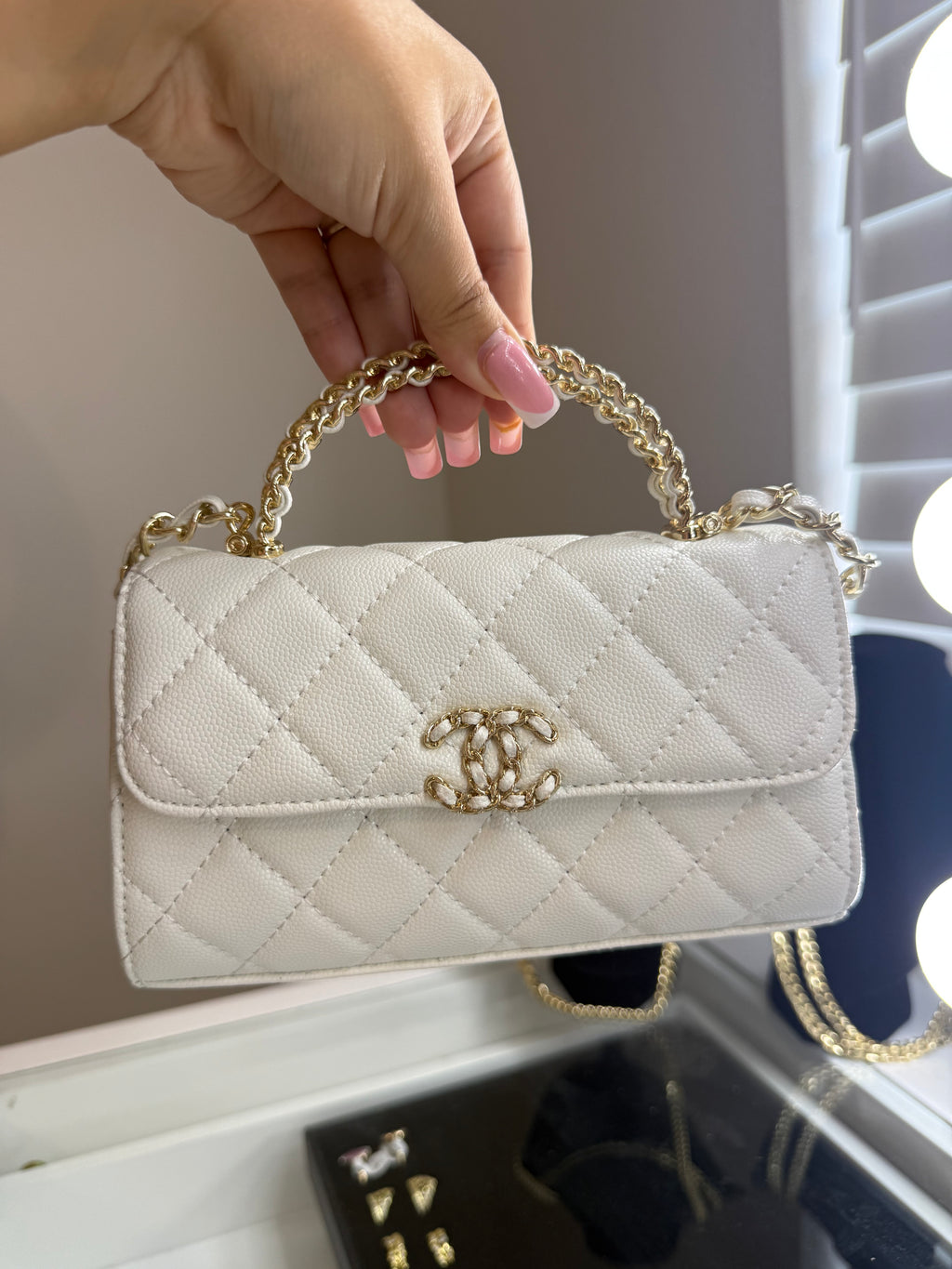 Ivory Elegance Bag