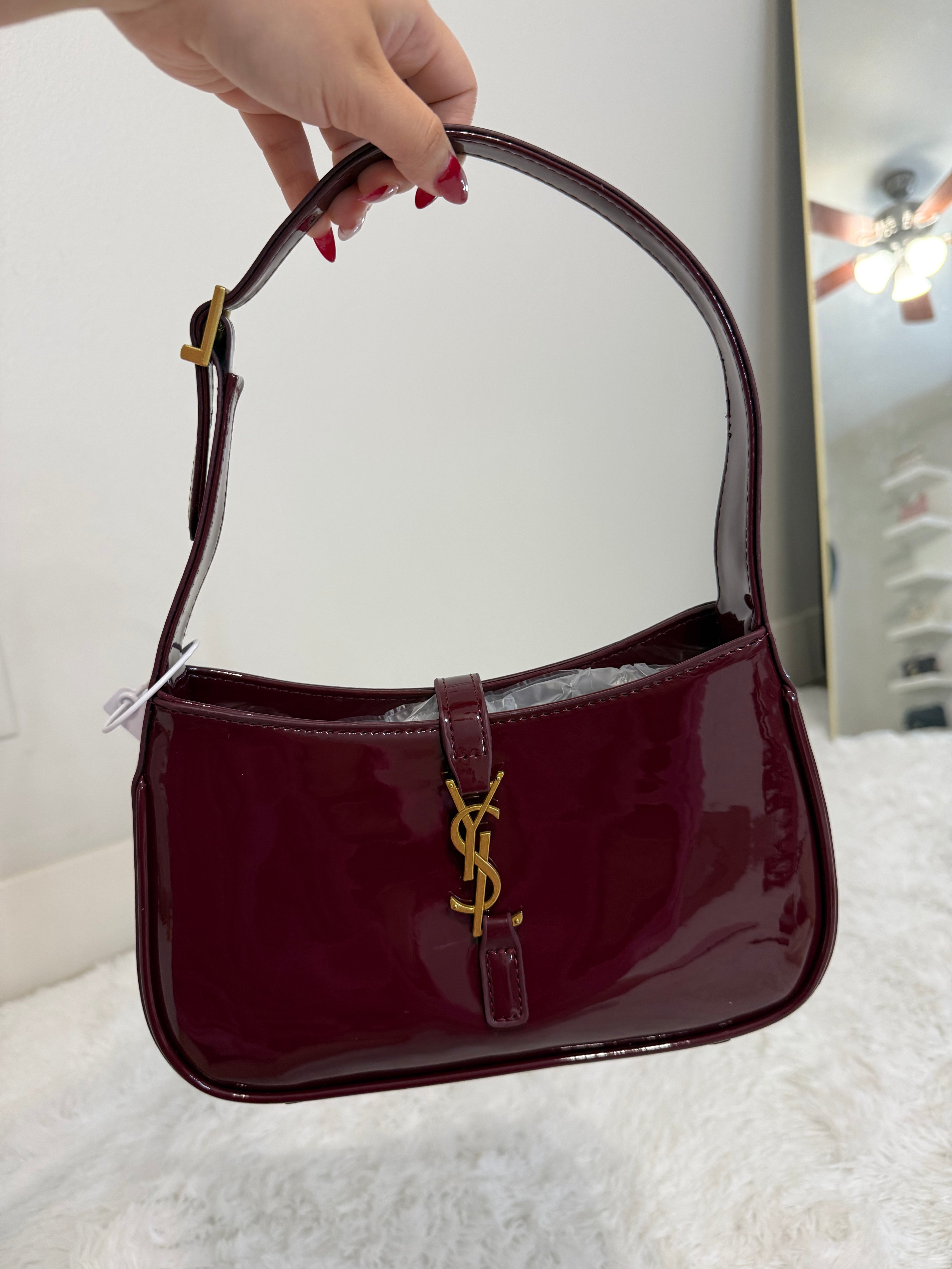 YSL shiny bag