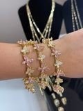 Pink Butterfly Bracelet