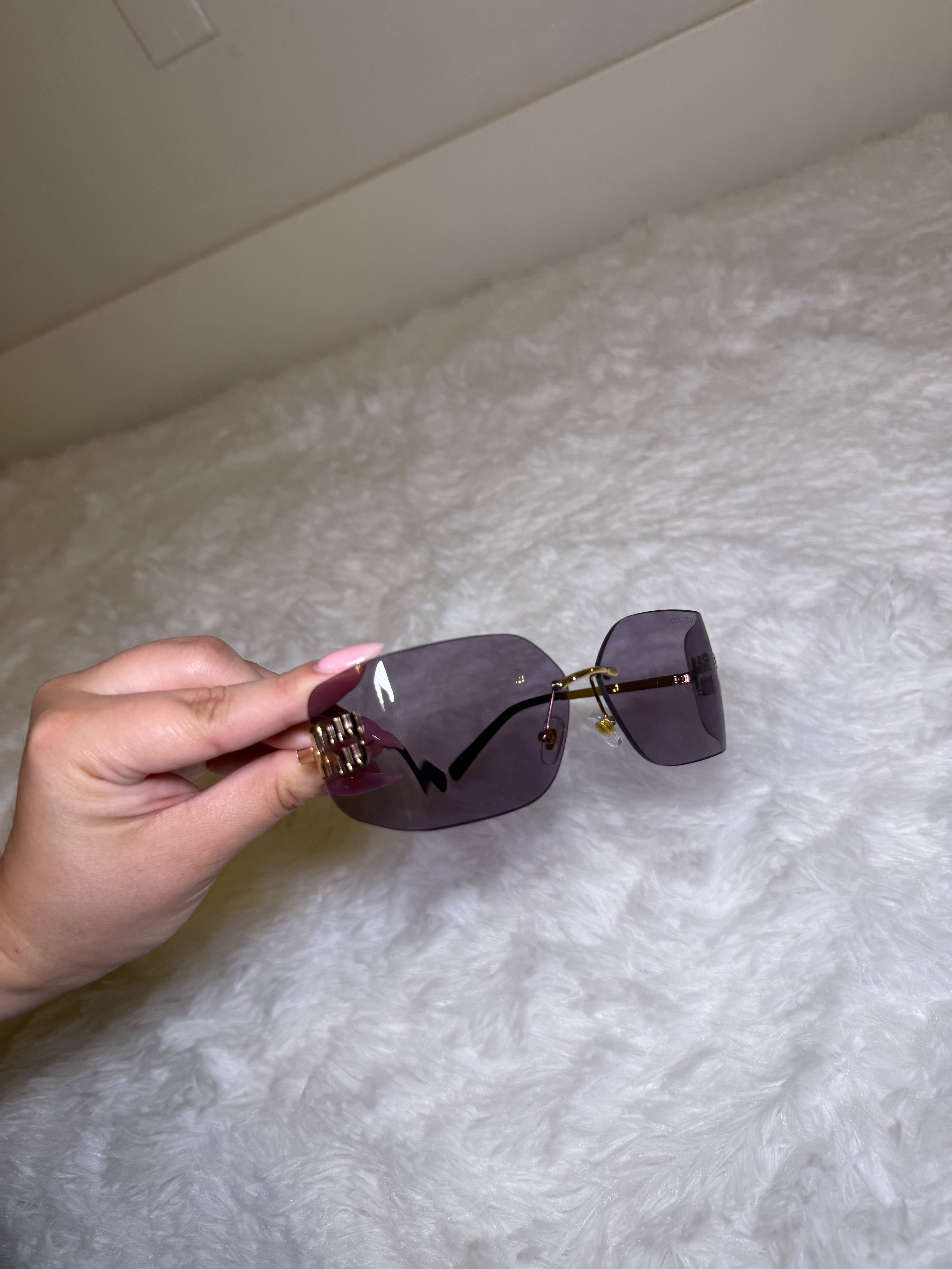 Rimless Luxe Sunglasses