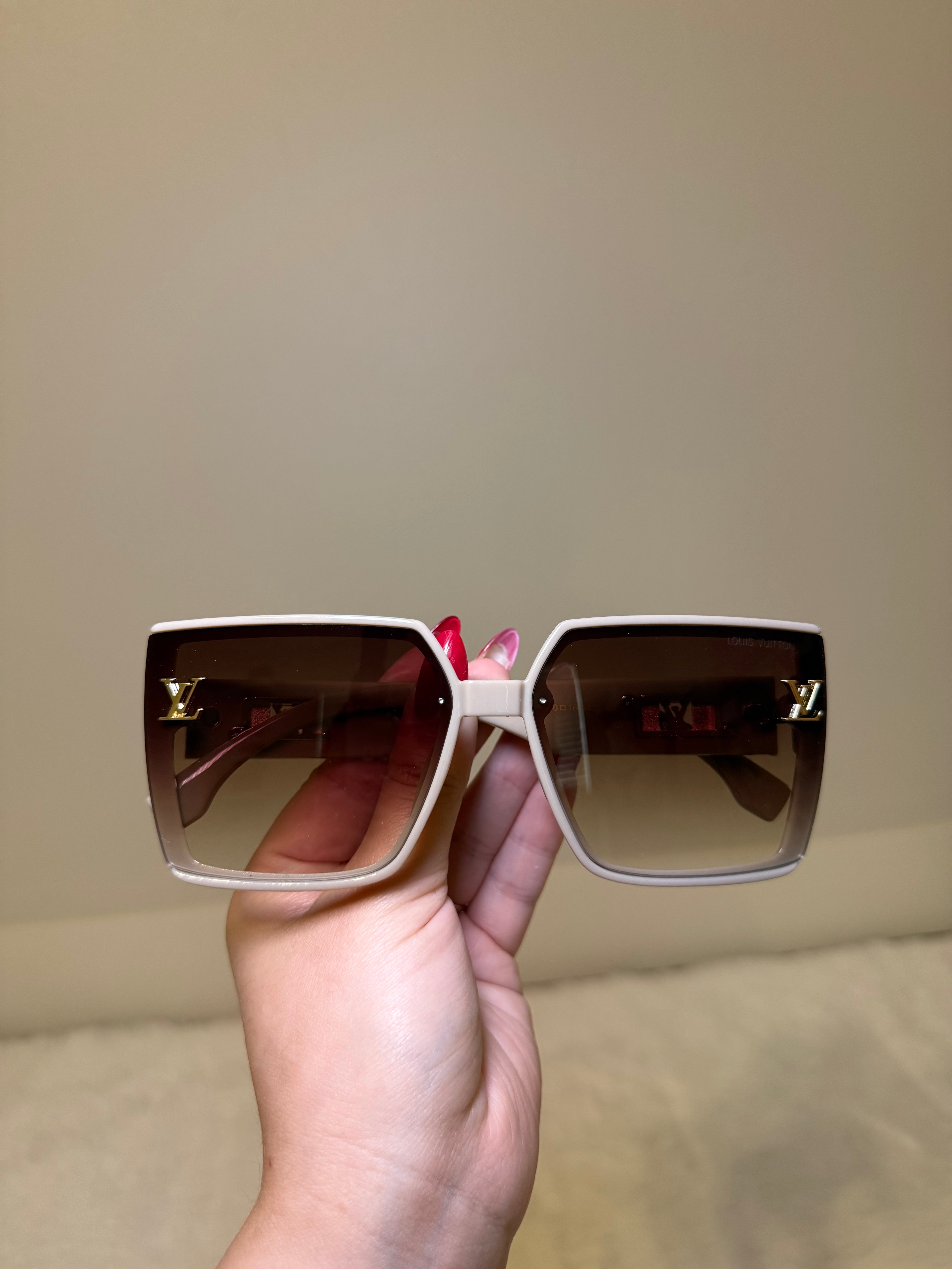 Brown monogram sunglasses