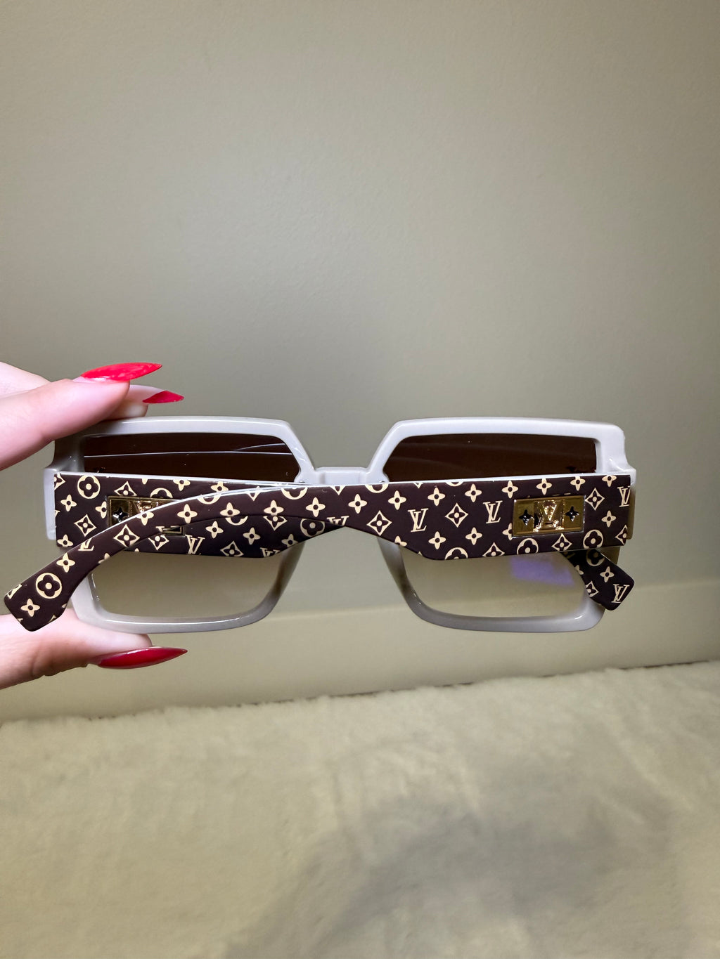 Brown monogram sunglasses