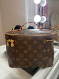 Large Monogram Makeup Bag
