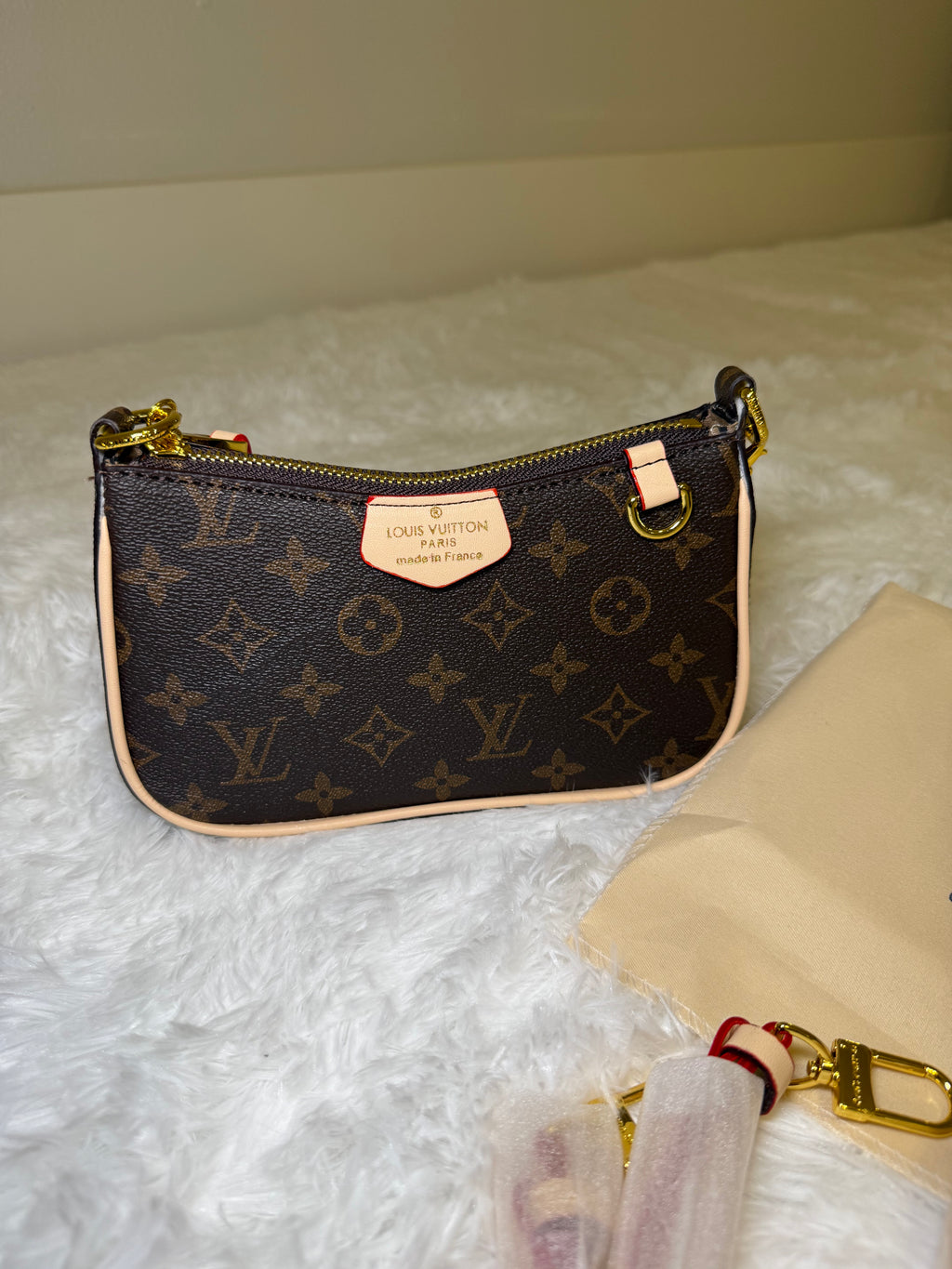 Brown mini bag