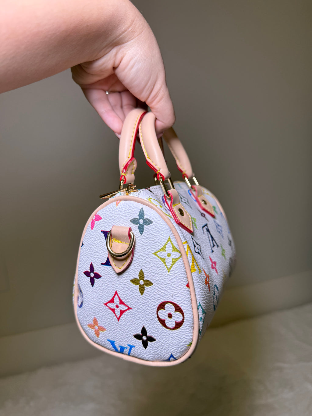 Multicolor Mini Satchel
