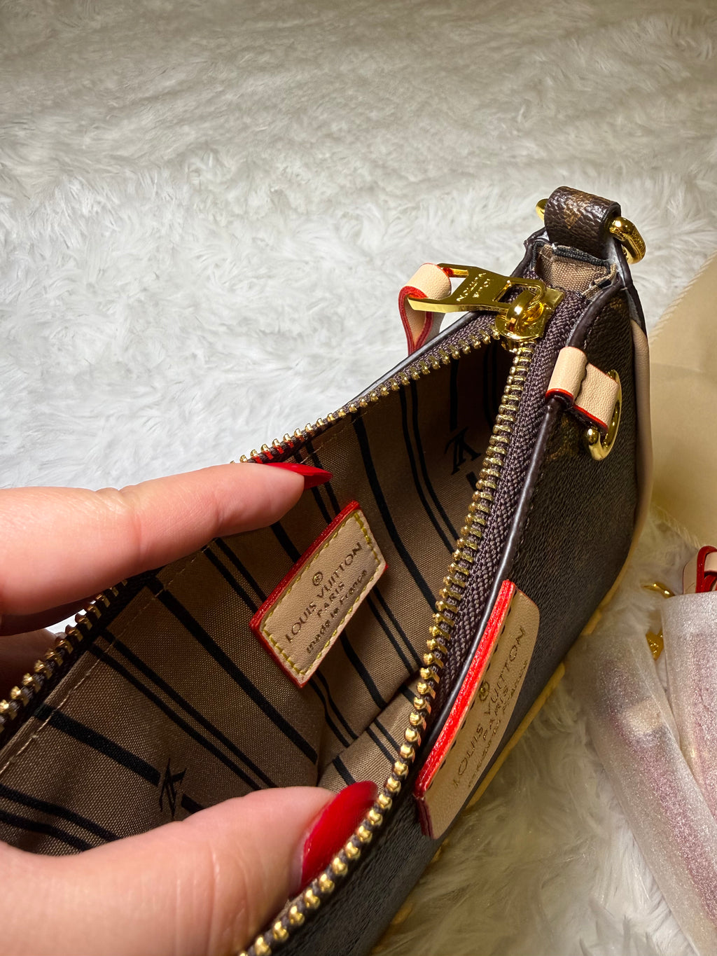Brown mini bag