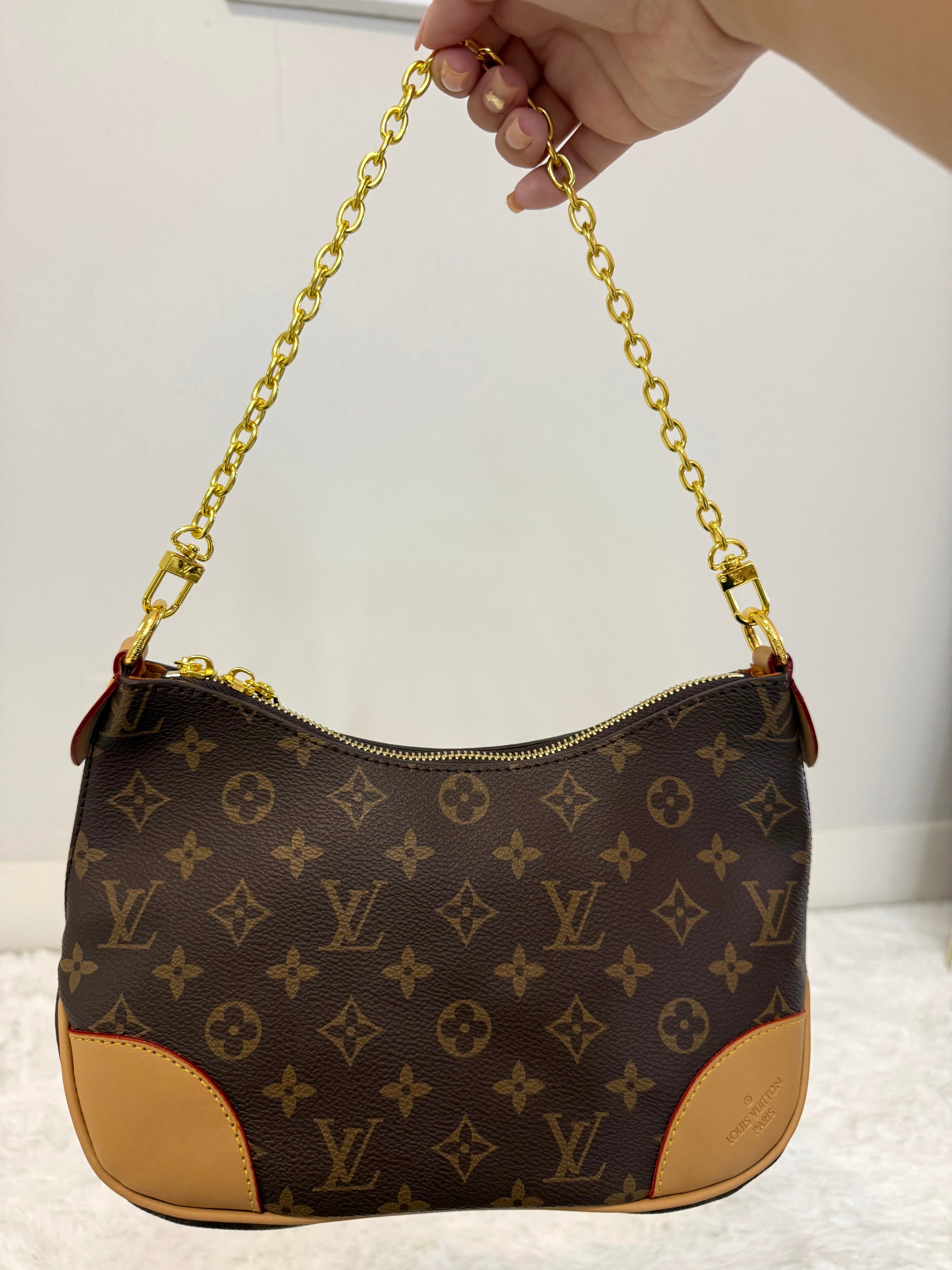 Vintage Coffee Shoulder Bag
