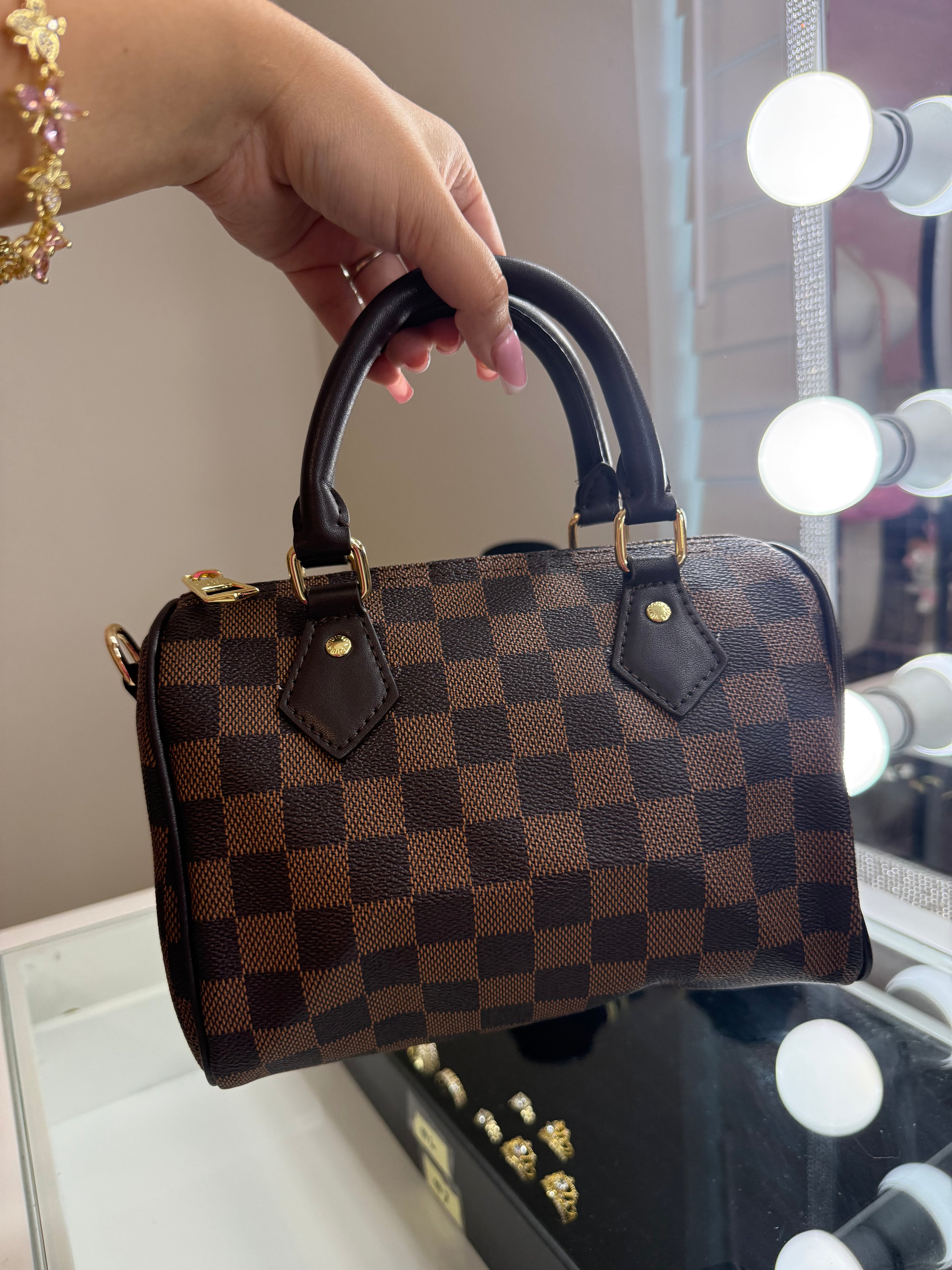 Medium Checkered Bag