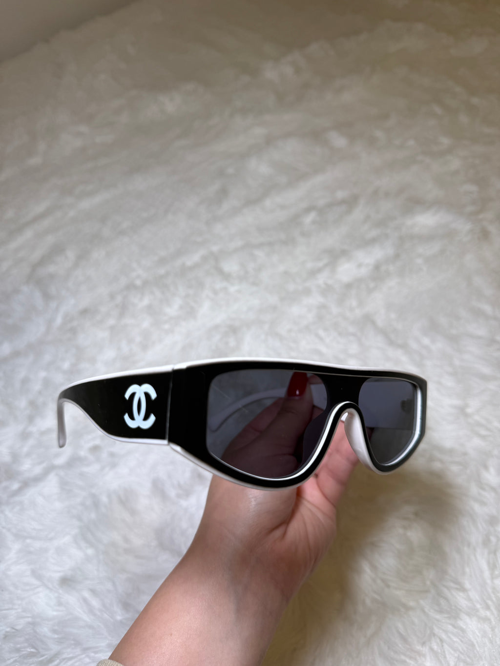 CC black sunglasses