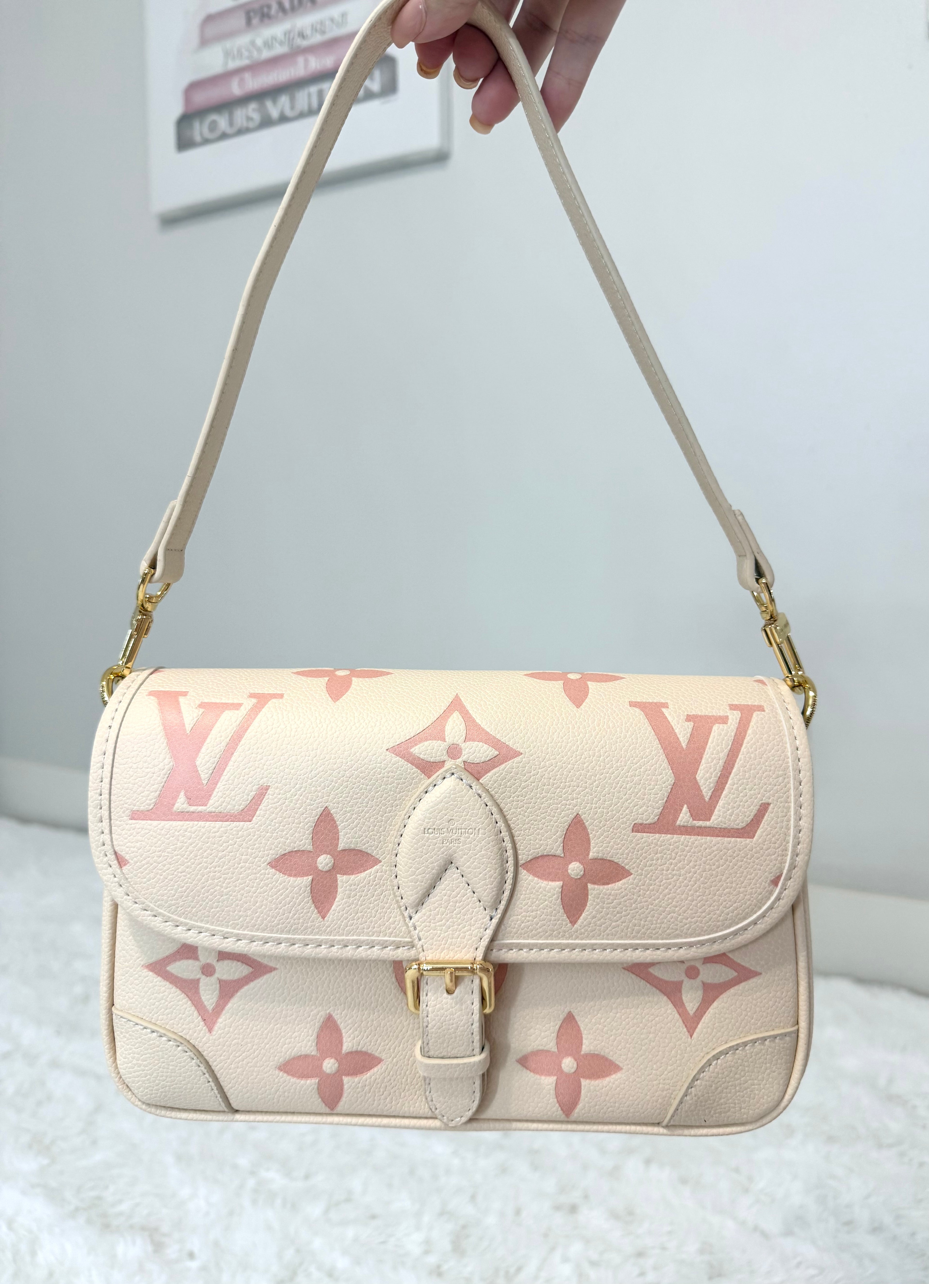 Blush Ivory Monogram Bag