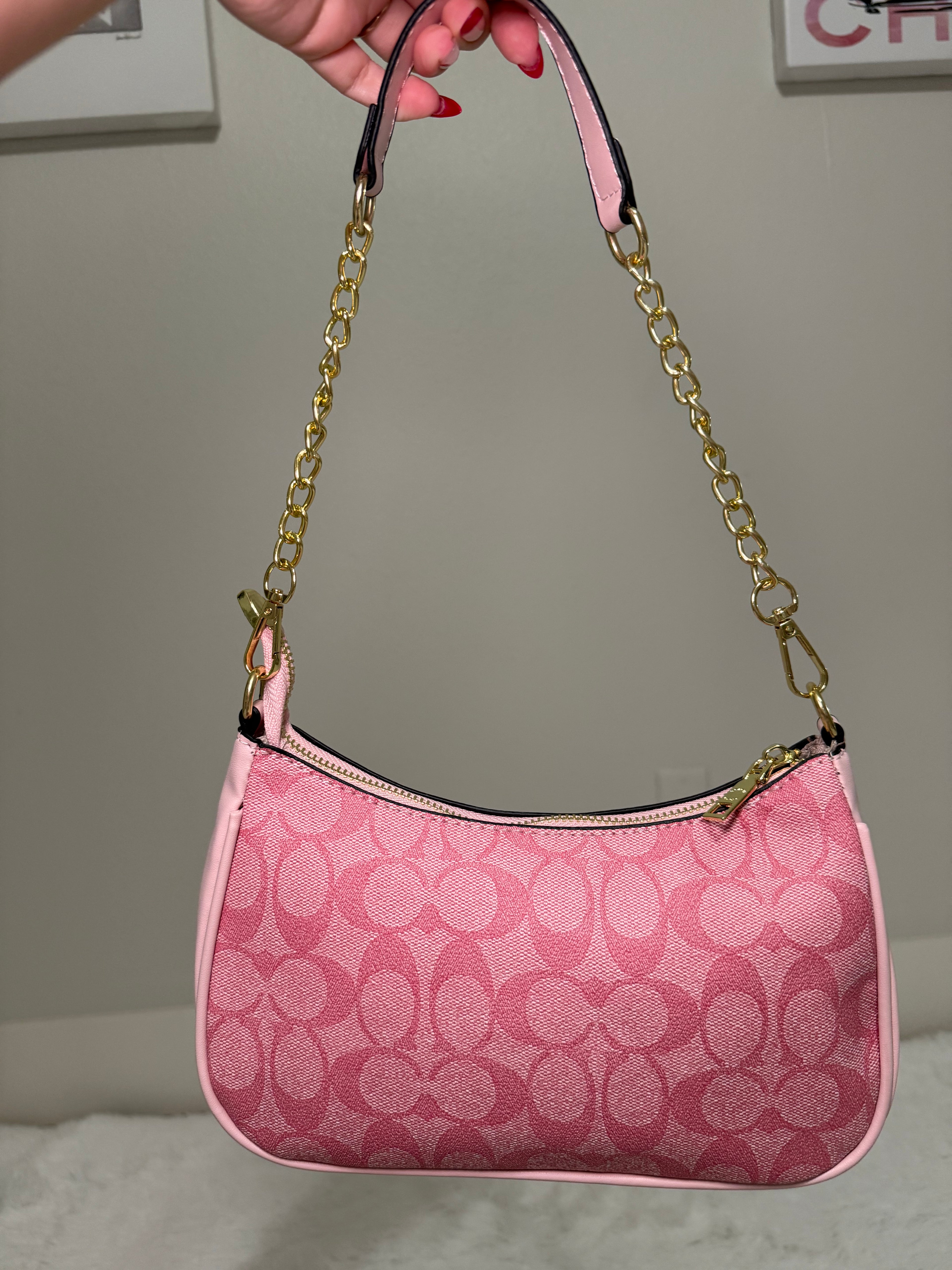 C pink small purse