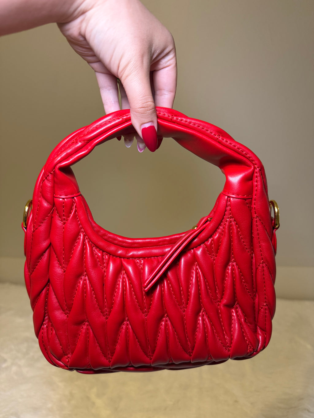 Red mm bag