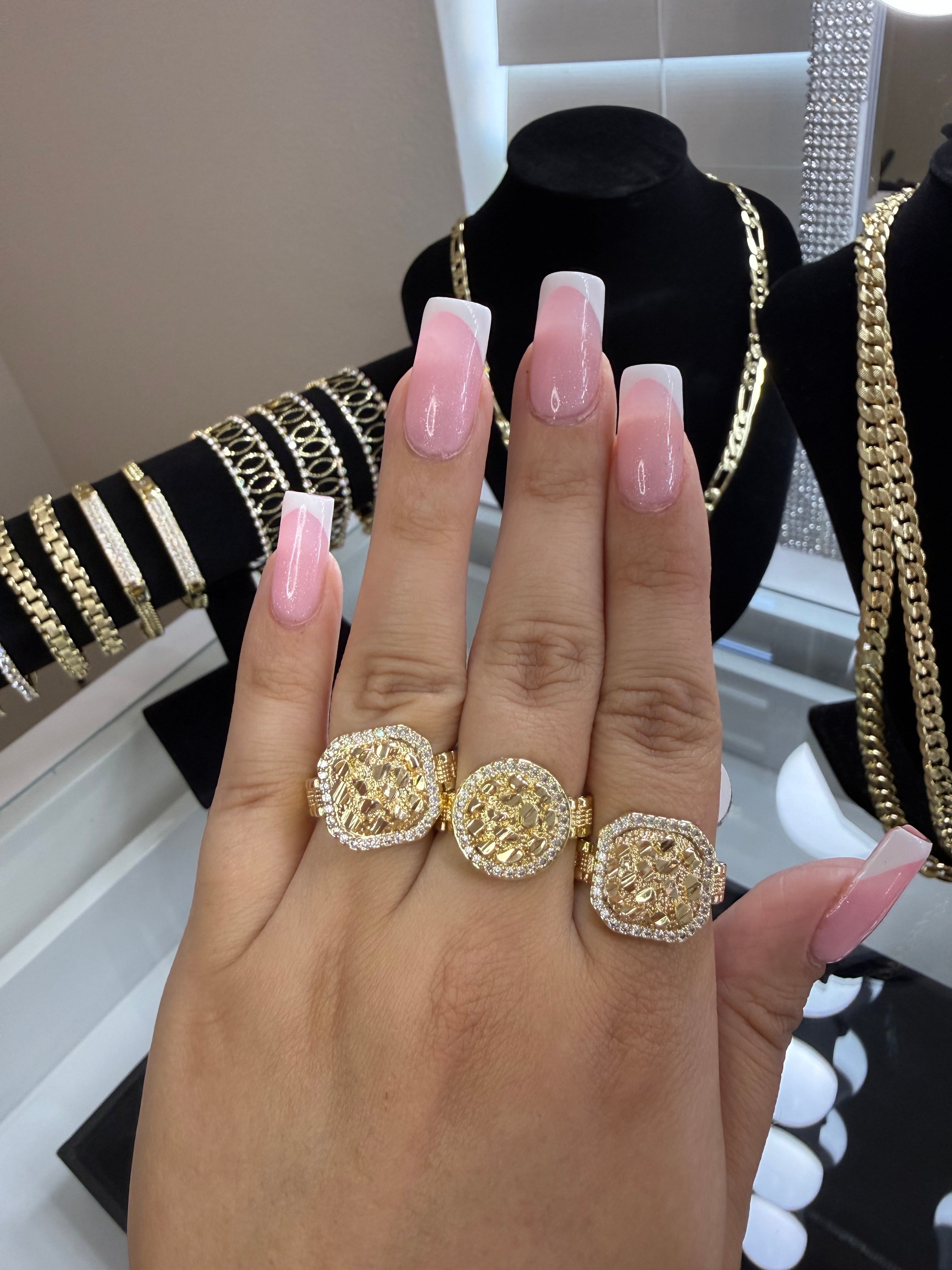 The Luxe Coin Ring