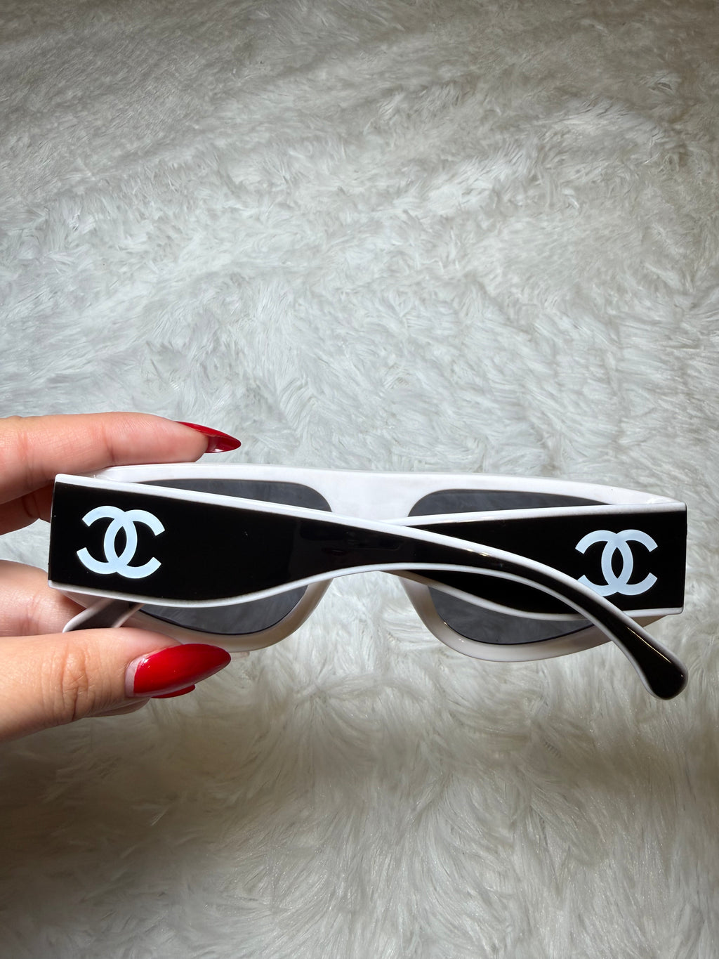 CC black sunglasses