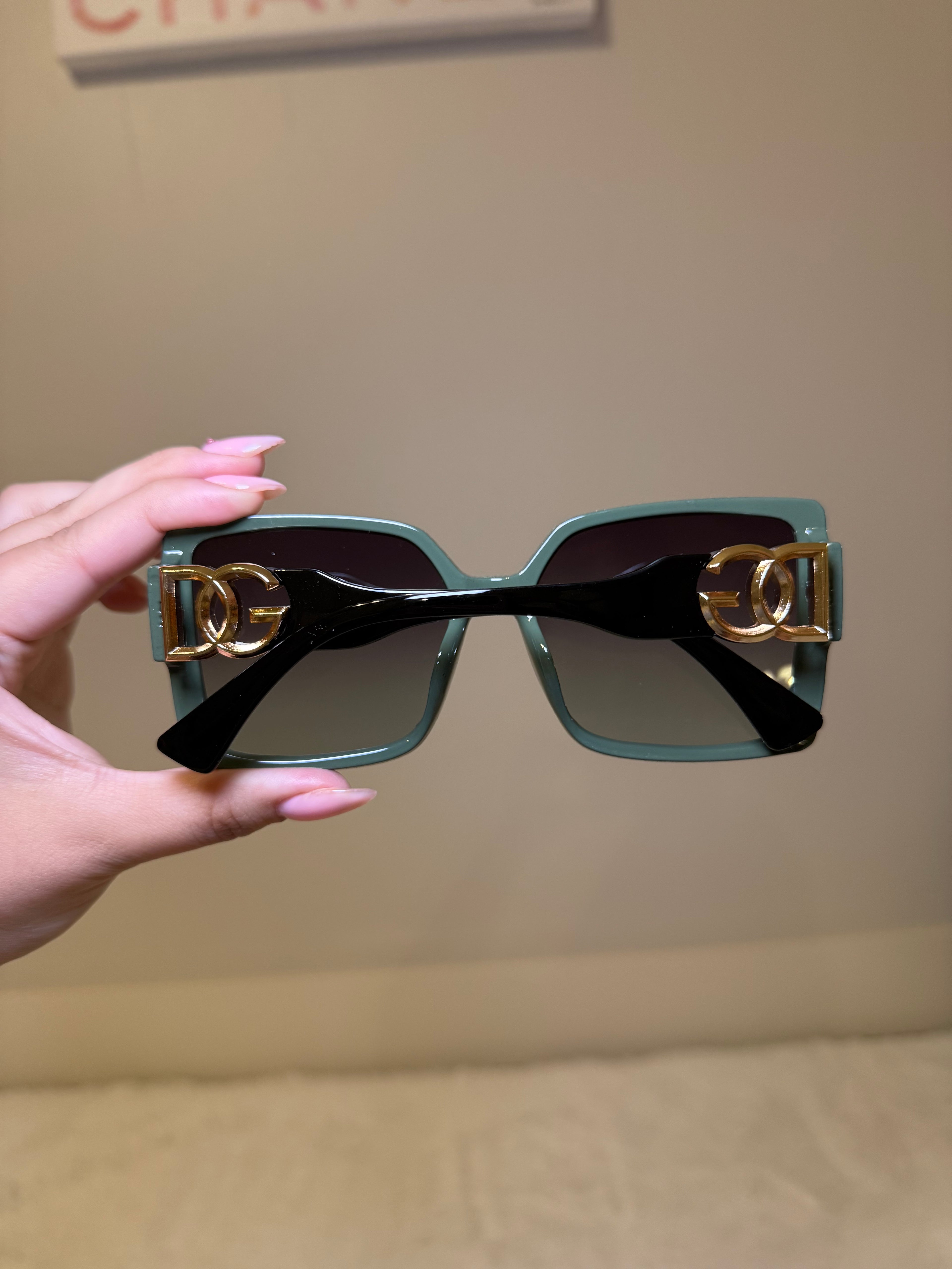 DG green sunglasses