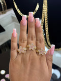 The Blush Blossom Ring